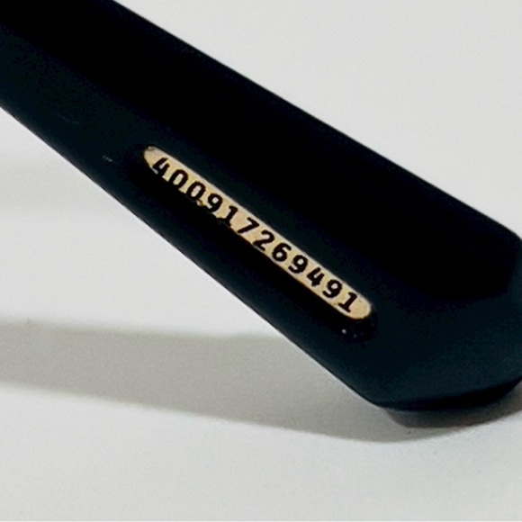 🆕 New/Authentic Chopard Black Cat Eye Sunglasses ▪️ SCH260S 700 ▪️ 54-19-135 - Picture 8 of 14